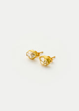 18kt Gold Herkimer Classic Studs