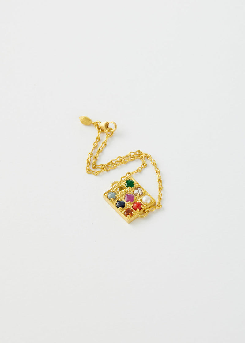 18kt Gold Navaratna Bracelet