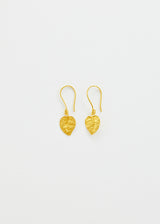 18kt Gold PSTM Myanmar Leaf Earrings