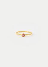 18kt Gold PSTM Myanmar Pink Spinel Cup Ring