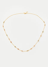 18kt Gold PSTM Myanmar Aurora Spinel Necklace