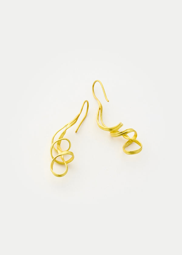 18kt Gold Zen Rocks Earrings