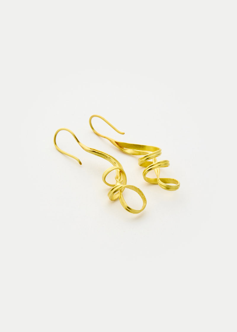 18kt Gold Zen Rocks Earrings