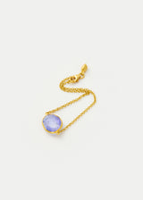 18kt Gold Tanzanite Single Stone Bracelet