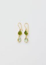 18kt Gold Birds Lament Double Drop Colette Set Earrings