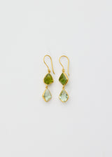 18kt Gold Birds Lament Double Drop Colette Set Earrings