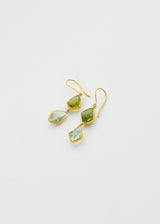 18kt Gold Birds Lament Double Drop Colette Set Earrings