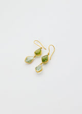 18kt Gold Birds Lament Double Drop Colette Set Earrings