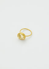 18kt Gold Theia Mughal Crystal Cup Ring