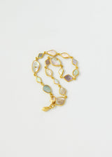 18kt Gold Venus Abalone Shell Full Stone Bracelet