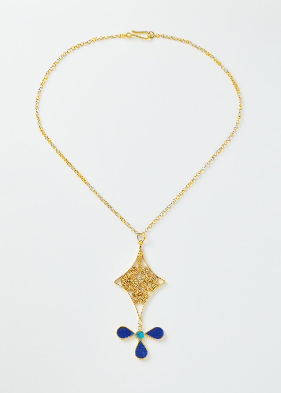 18kt Gold Vermeil Next Generation Enjila Necklace