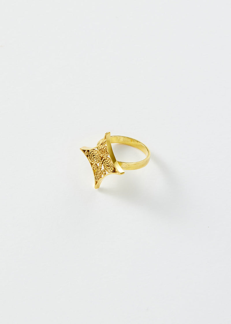 18kt Gold Vermeil Next Generation Enjila Ring