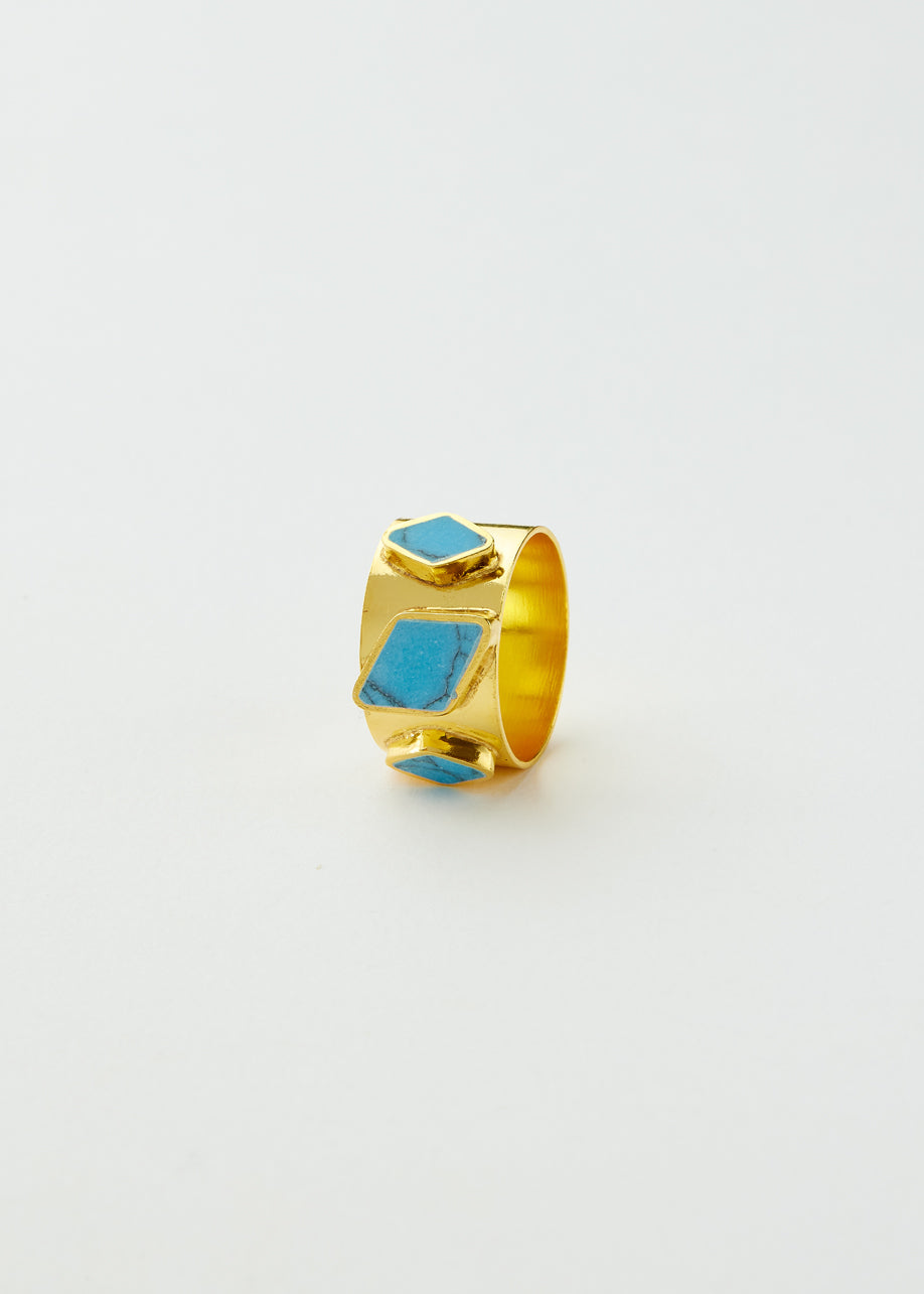 18kt Gold Vermeil Next Generation Sumaia Ring