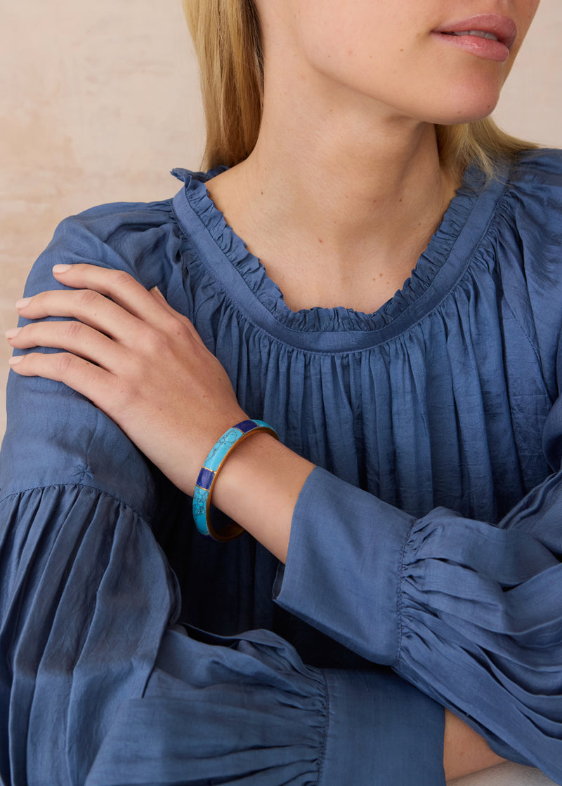 18kt Gold Vermeil PSTM Afghanistan Ayenda Bangle