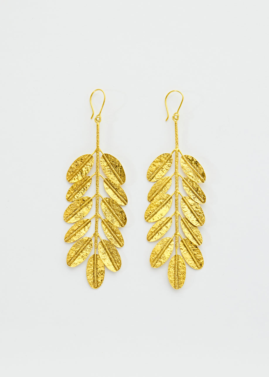 18kt Vermeil PSTM Afghanistan Bumi Earrings