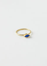 18kt Gold Vermeil PSTM Afghanistan Lapis Lazuli Moshtaq Ring