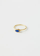 18kt Gold Vermeil PSTM Afghanistan Lapis Lazuli Moshtaq Ring