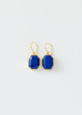 18kt Gold Vermeil PSTM Afghanistan Lapis Suhulat Small Earrings