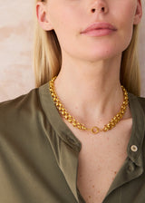18kt Gold Vermeil PSTM Afghanistan Maraston Chain Necklace