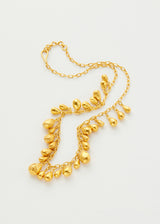 18kt Gold Vermeil PSTM Afghanistan Qatra Long Necklace