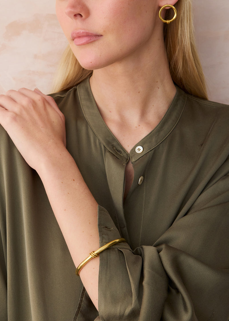 18kt Gold Vermeil PSTM Afghanistan Shadab Bangle