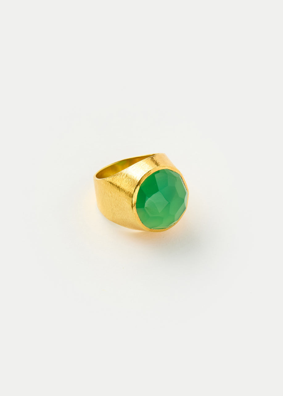 18kt Gold Vermeil PSTM Afghanistan Barekzai Maryam Large Ring – Pippa Small