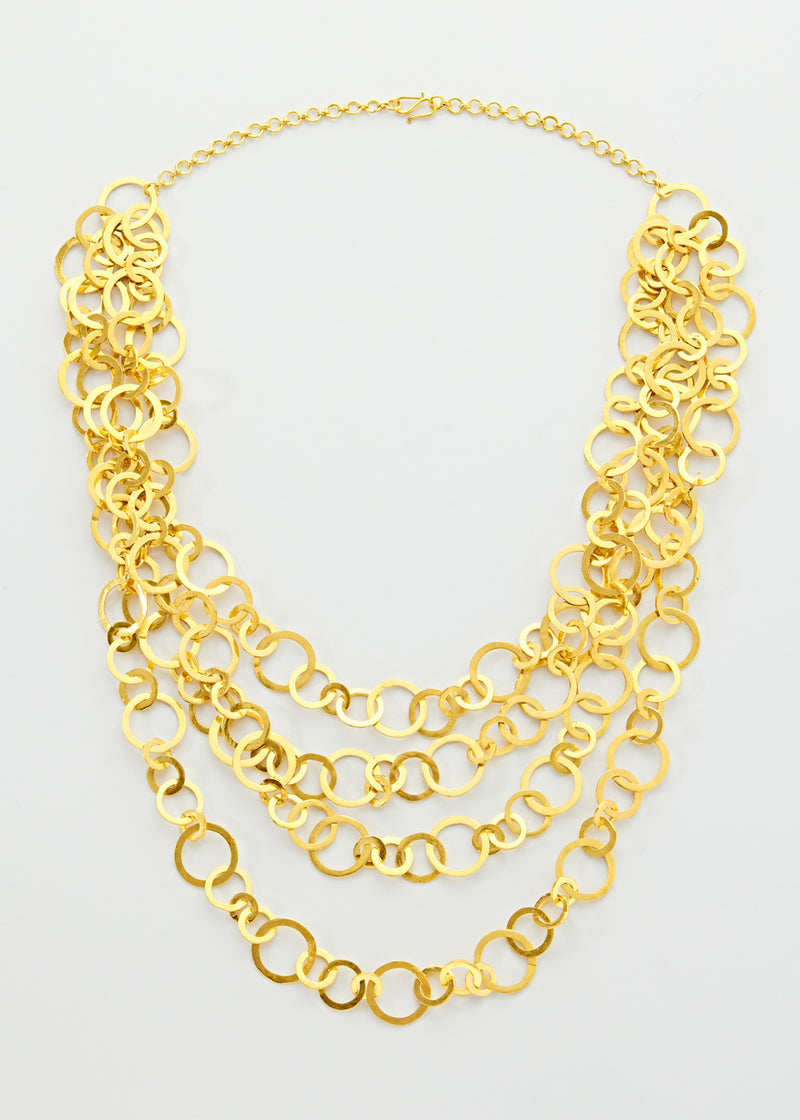 18kt Gold Vermeil PSTM Afghanistan Waseel Necklace