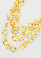 18kt Gold Vermeil PSTM Afghanistan Waseel Necklace