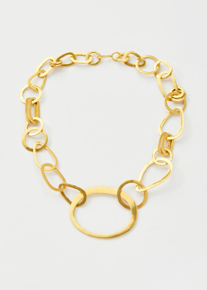 18kt Gold Vermeil PSTM Afghanistan Zarrah Chain Necklace