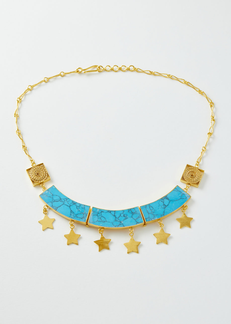 18kt Gold Vermeil Next Generation Zuhal Necklace