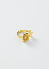 18kt Gold Vermeil Next Generation Zuhal Ring