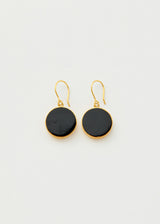 18kt Gold Vermeil PSTM Afghanistan Agate Kandahar Earrings