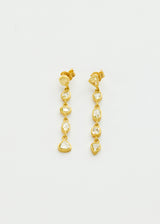 18kt Gold Helios Diamonds Five Drop Earrings
