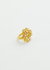 18kt Gold Helios Diamond Scatter Claw Ring