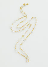 18kt Gold Theia Mixed Stones Long Necklace