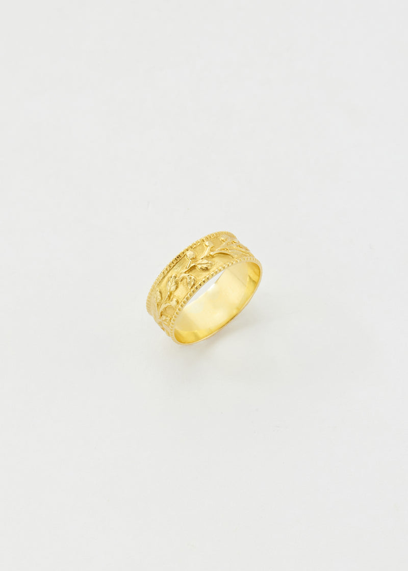 22kt Gold PSTM Myanmar Jasmine Vine Ring