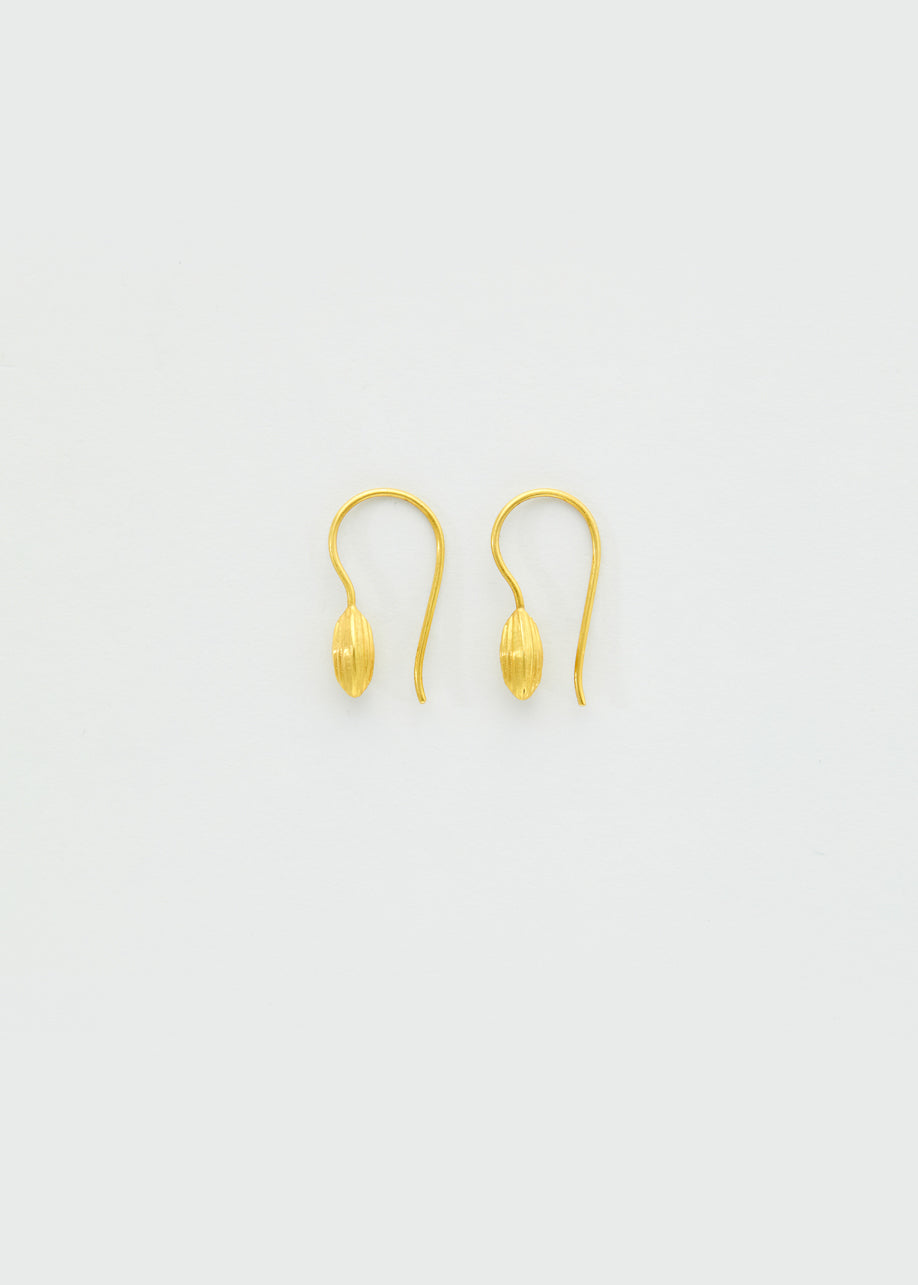 18kt Seed Earrings
