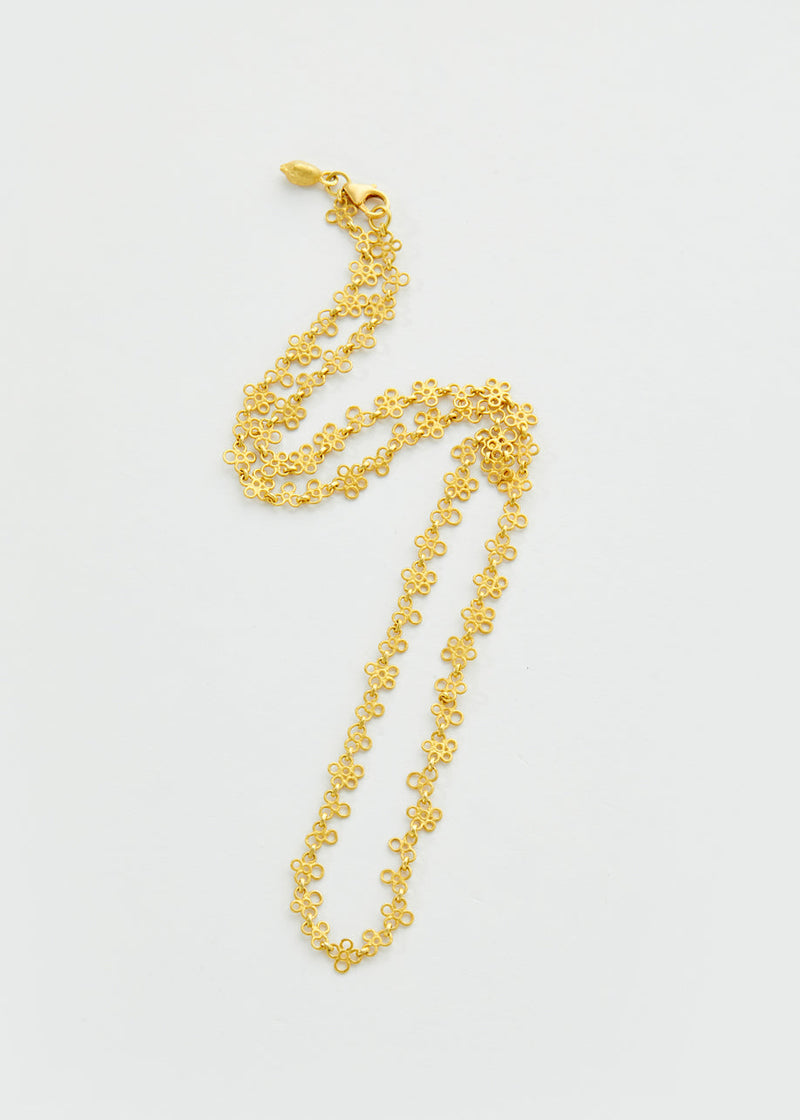 18kt Gold Marigold Necklace