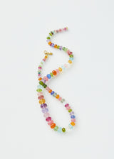18kt Gold Hanabi Mixed Stones Beaded Necklace