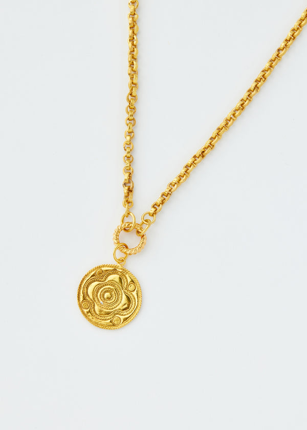 18kt Gold Vermeil PSTM Afghanistan Rona Pendant 
