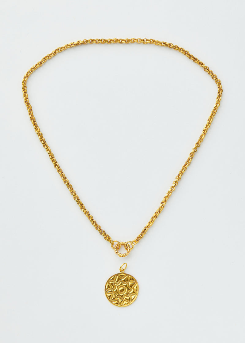 18kt Gold Vermeil PSTM Afghanistan Hanzala Pendant