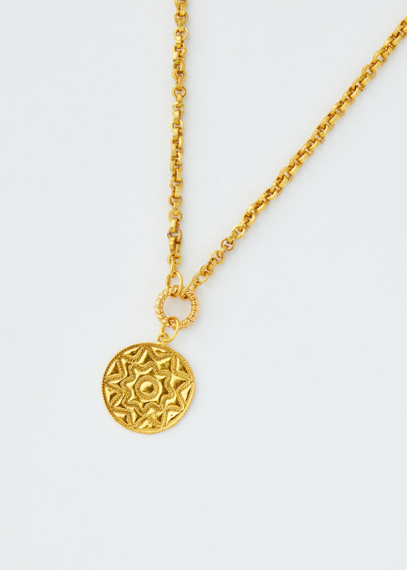 18kt Gold Vermeil PSTM Afghanistan Hanzala Pendant