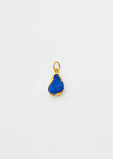 18kt Gold Vermeil PSTM Afghanistan Lapis Hamsa Pendant