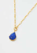 18kt Gold Vermeil PSTM Afghanistan Large Lapis Humaira Pendant