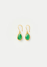 18kt Gold Vermeil PSTM Afghanistan Barekzai Maryam Single Drop Earrings