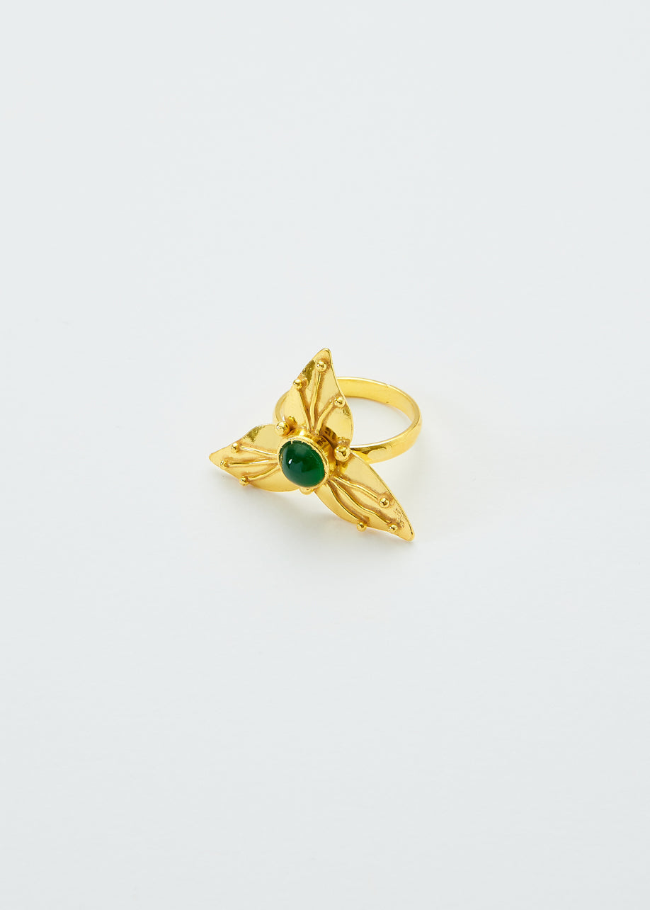 18kt Gold Vermeil Next Generation Asma Zendagi Ring