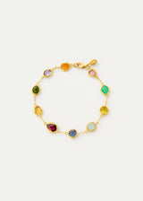 18kt Gold New Day Mixed Stones Bracelet