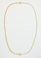 18kt Gold Vermeil PSTM Afghanistan Fariha Double Chain Necklace