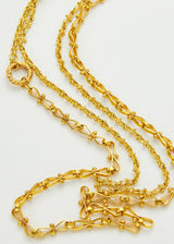 18kt Gold Vermeil PSTM Afghanistan Fariha Double Chain Necklace