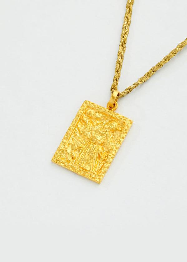 18kt Colombian Gold San Pacho Pendant